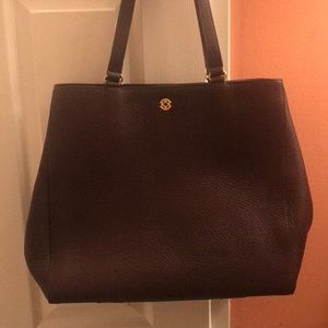 Dagne Dover Large, Burgandy Allyn Tote